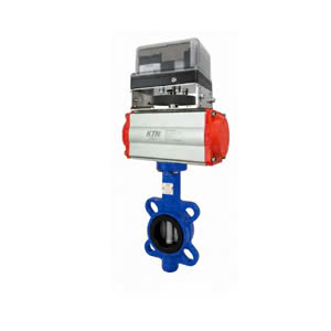 Van bướm dạng wafer điều khiển bằng khí nén KTN 266IE-PL